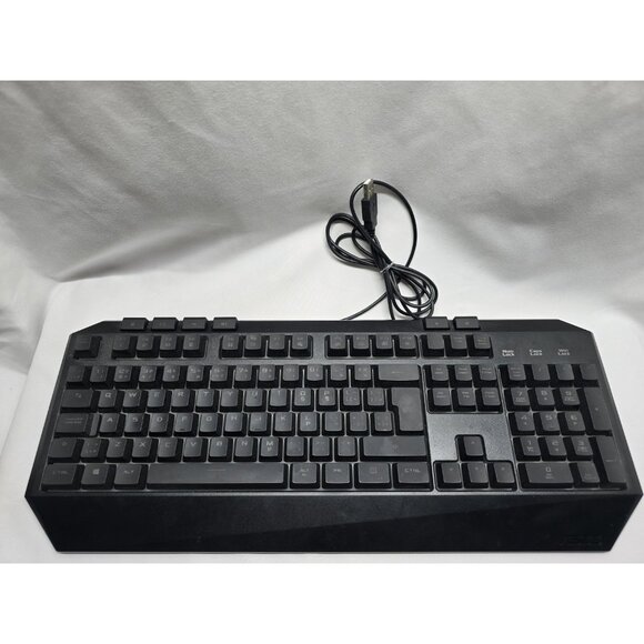 ASUS Wired Gaming USB Red Backlit KB V2 Standard Mechanical Keyboard With Mouse - Picture 8 of 11